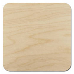 UNTERSETZER aus Holz Handwerk Dekoration Dekor - 10x20 - Quadratisch