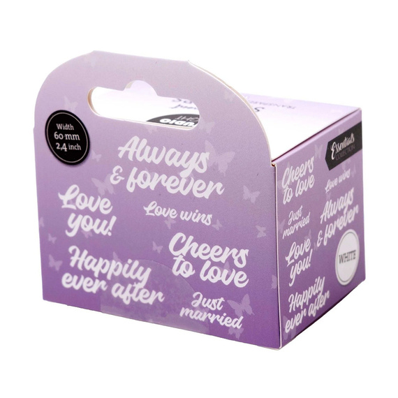 Aufkleber - Dekor Stickers - weiße Untertitel - Studio Light - Happily ever after