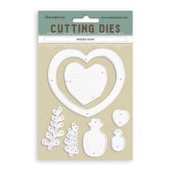 STUDIOLIGHT - Stanzform Präge Stanzschablone Cutting Die - Wooden Heart
