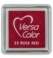 TSUKINEKO - Pigment Stempelkissen - Versa Color small 2,5 x 2,5 cm - Rose Red