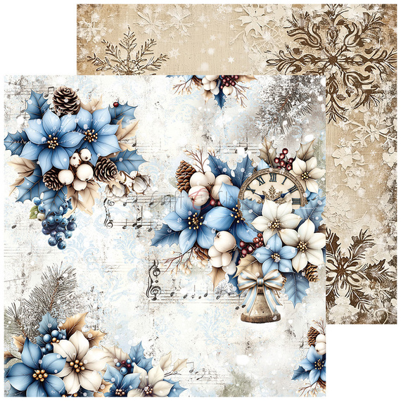 Scrapbooking Papier Set 15x15 - Craft o'clock - Jolly Season