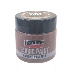 PENTART Stoffmalfarbe - Fabric Paint 50ml - braun
