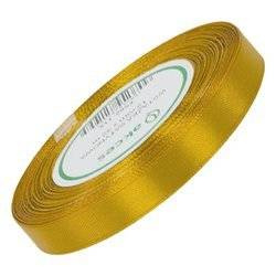 Satinband 12 mm - Gold - 32 lfm