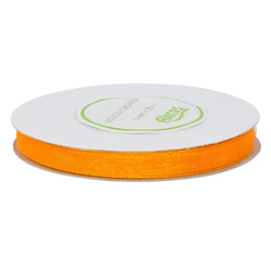 Farbband / Organzaband orange 6mm x 23m