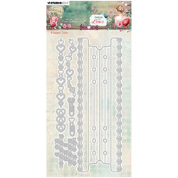 STUDIO LIGHT - Stanzform Präge Stanzschablone Cutting Die - Planner Love Liebe