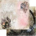 ALCHEMY OF ART Set 20x20cm Scrapbooking Papier, The Legends of the Dragons