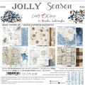 Scrapbooking Papier Set 20x20 - Craft o'clock - Jolly Season - BASIC