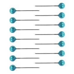 Perlendekorationsnadeln 22mm - 100 Stück blau