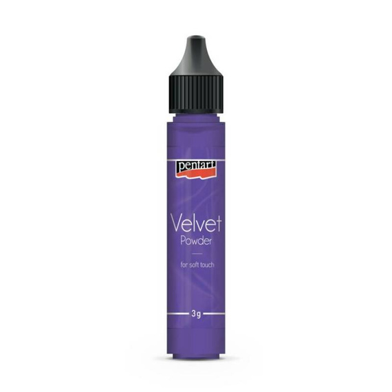 Samt Pulver 30ml lila / lila - PENTART