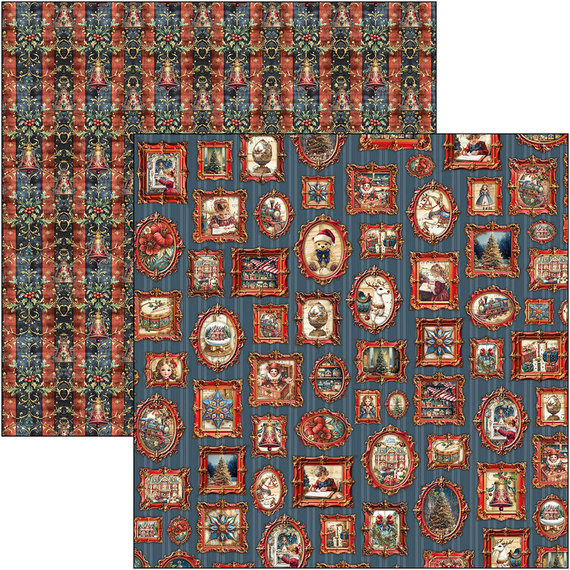 Scrapbooking Papier Set 30x30 cm – Paper Pad - Bastelpapier - Ciao Bella – Toy Shop