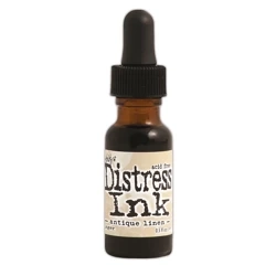 Distress Ink Reinker - Stempeltusche zum Nachfüllen mit Distress Ink - Antikes Leinen