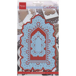 Stanzform Präge Stanzschablone Cutting Die - Marianne Design - Nostalgische Etiketten LR0335 Rahmen