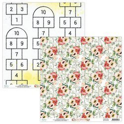 MINTAY 30x30cm doppelseitig Scrapbooking Craft Papier 240g, Childhood 05