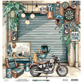 Scrapbooking Papier 30x30 - Mintay - Man Cave 01