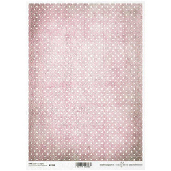 Reispapier für Decoupage in Punkten ITD-R1738 - A4 