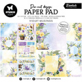 STUDIO LIGHT Scrapbooking Papier Set 15x15 cm - Violet Musings