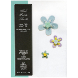 MEMORY BOX Stanzformen Set Stanzschablone Scrapbooking Die Cut, Plush Prairie Flowers Blumen