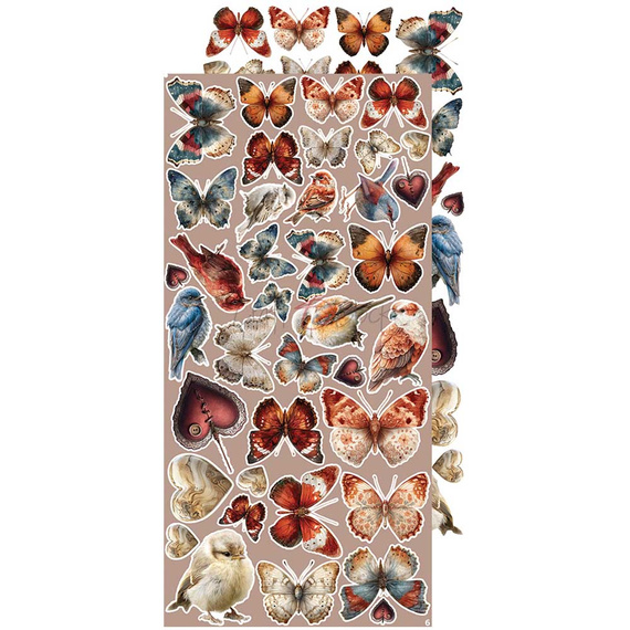 Scrapbooking Zubehör Set - Craft o'clock - Timeless Grace - Flowers & More