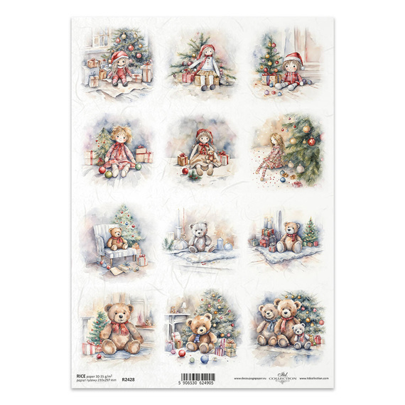 ITD Reispapier Decoupage Bastelpapier Serviettentechnik-R2428