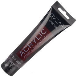 LOVEART 100ML Acrylfarbe Malfarbe Künstlerfarbe Malen Farbe, Burnt umber 687 - braun