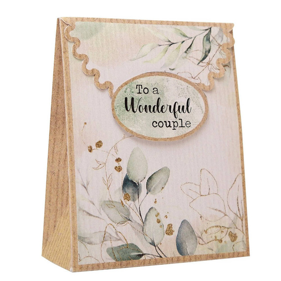 STUDIO LIGHT - Papierset zur Herstellung von Taschen - Giftboxes paper Pad - Wedding Day - Cheers to Love