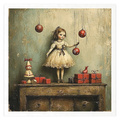Reispapier-Set - Roboter, Weihnachten, Retro-Spielzeug, Vintage - RSM198 - Itd Collection