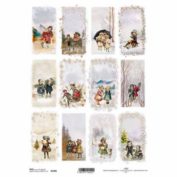 ITD Reispapier Decoupage Bastelpapier Softpapier Serviettentechnik, Kinder R1496