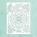 MINTAY Mixed Media Schablone STENCIL für Decoupage Scrapbooking Ornamentik