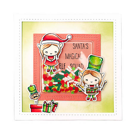 STUDIO LIGHT - Stanzform Präge Stanzschablone Cutting Die Square Viereckige Dreiecke