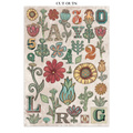 Set aus Junk Journal-Papieren, Aufklebern und Elementen - Furry Friends - Stamperia 