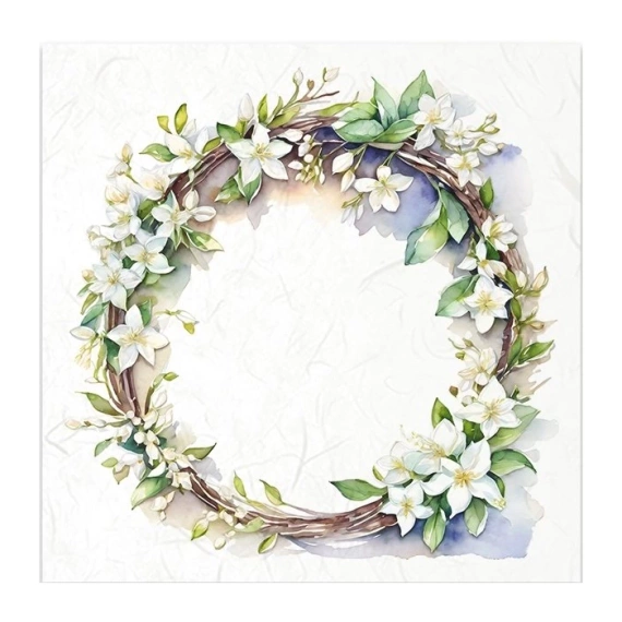 Scrapbooking-Bastelpapier-Set reis - ITD - RSM125 Maiglöckchen, Gänseblümchen