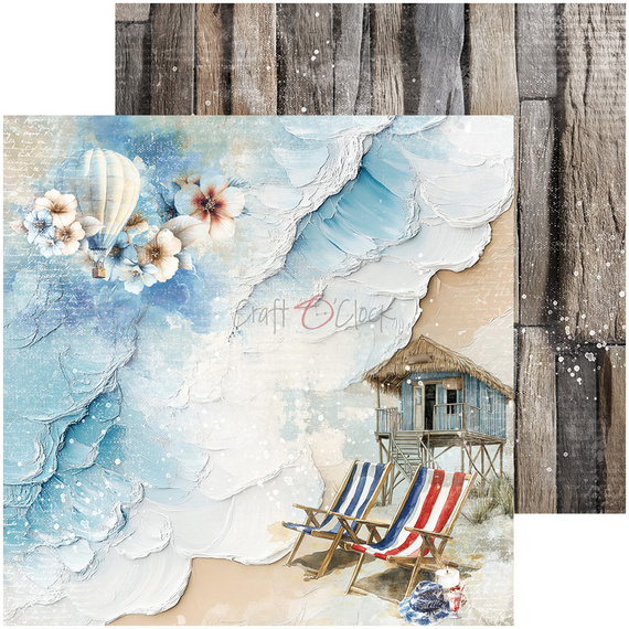 Scrapbooking Papier Set 20x20 - Craft o'clock - Emerald Tales