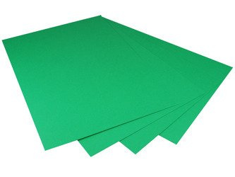 HAPPY COLOR 1Stk. A4 Karton Papier Tonpapier Tonzeichenpapier 170g, grün