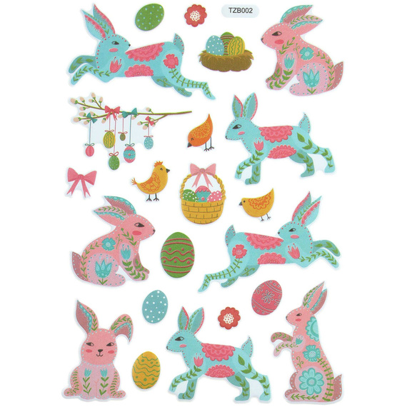 Kryształki samoprzylepne 6mm 260szt Crystal