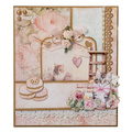 STUDIO LIGHT Set A5 Scrapbooking Papier 20 Blatt, Growing & Blooming
