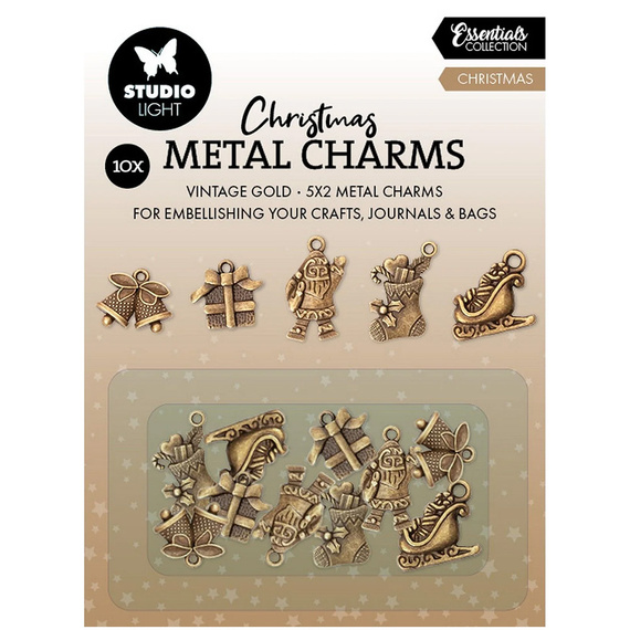 Metall-Anhänger - Metal Charms - Weihnachten - Studio Light 