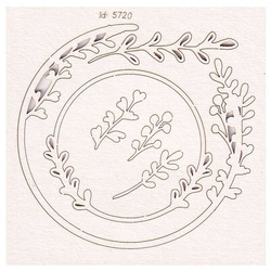 Dekorpappe Die Cut Chipboard Hallo Sommer-Rahmen-Set - Scrapiniec