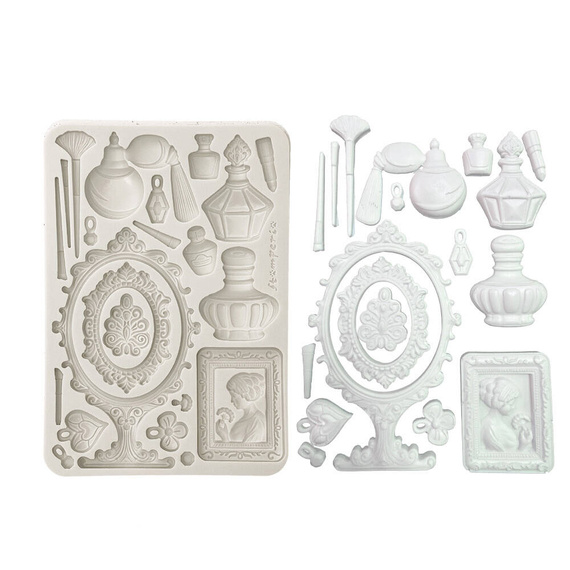 STAMPERIA SILIKONFORM Mold Abformen Gießen Mould, Masquerade Beauty-Accessoires