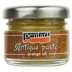 PENTART - Alterungspaste, Patinating Pasta, Decoupage - gold 20ml