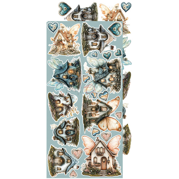 Scrapbooking-Zubehör-Set - Craft o'clock - Sprites of Harmony - MIX