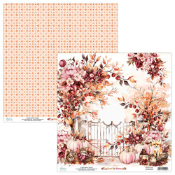 Scrapbooking Papier 30x30 - Mintay - Rust & Rose 03