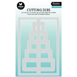 STUDIO LIGHT - Stanzform Präge Stanzschablone Cutting Die, Block Tower