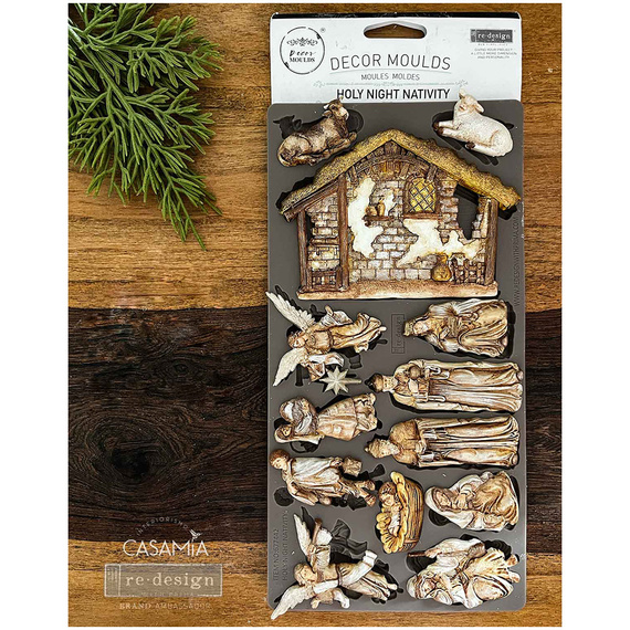 PRIMA SILIKONFORM Mold Abformen Gießen Mould, Holy Night Nativity