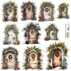 AUFKLEBER - ScrapLove - Weihnachtsfee Türchen 1