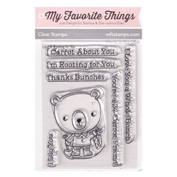 MY FAVORITE THINGS Transparenten Stempel - Rooting for You, Gärtnerbär