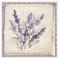 ITD Reispapier Decoupage SET Bastelpapier, Lavendel RSM082
