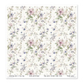 ITD COLLECTION Setz 11Stk 30x30cm Scrapbooking Papier - Floral Shabby Chic