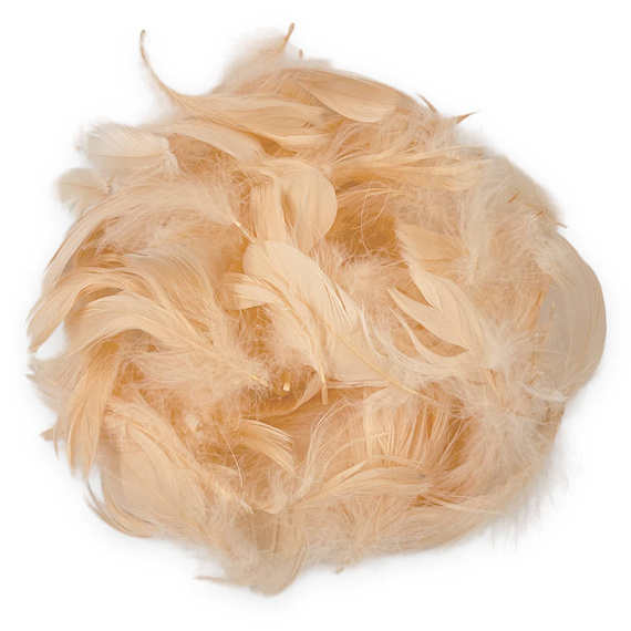 DECO FEDERN Bunt Bastelfeder Fasching Karneval Handwerk 6-12 cm Loveart 5 Farben