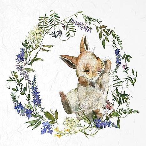 ITD - Reispapier-Set - ITD - RSM002 - Hühner, Gänse