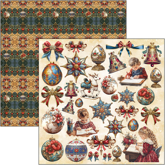 Scrapbooking Papier Set 30x30 cm – Paper Pad - Bastelpapier - Ciao Bella – Toy Shop